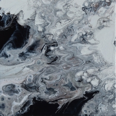 Loose 23 | Pintura Acrílica Fluida, Abstracta Y Conceptual