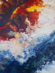 Pintura Acrilica Abstracta Original